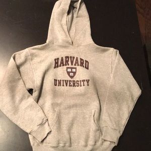 Gray Harvard sweatshirt